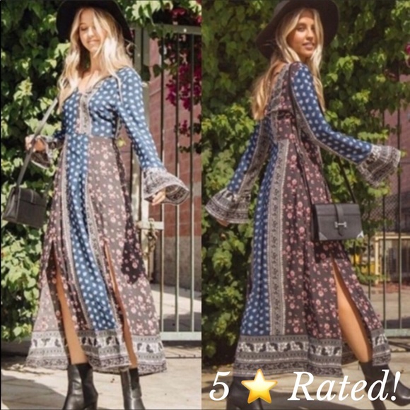 Cedar Laundry Exchange Dresses & Skirts - Boho Maxi Dress